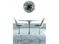 Tavolo Saarinen made in italy Artigianale in laminato Rotondo allungabile scontato 30%