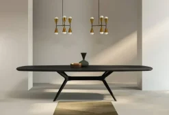 Tavolo sagomato Glam  Md work scontato del 49%