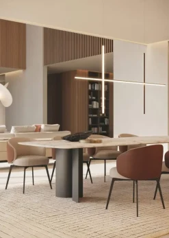 Tavolo sagomato in marmo Gullwing di Lema in Offerta Outlet