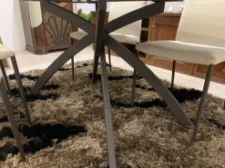 Tavolo sagomato Twist Zamagna scontato del 40%