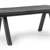 Tavolo scontato da giardino Tavolo krion 205-265 allungabile antracite Bizzotto