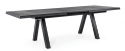 Tavolo scontato da giardino Tavolo krion 205-265 allungabile antracite Bizzotto