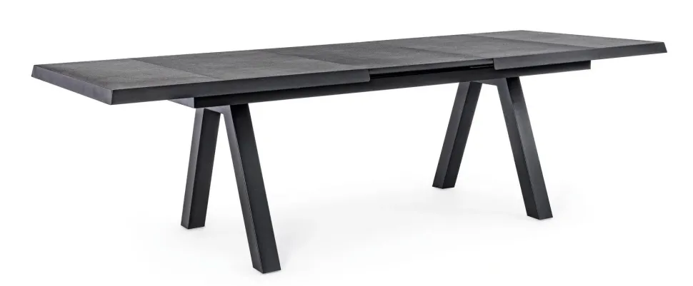 Tavolo scontato da giardino Tavolo krion 205-265 allungabile antracite Bizzotto