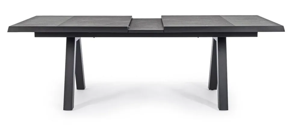 Tavolo scontato da giardino Tavolo krion 205-265 allungabile antracite Bizzotto