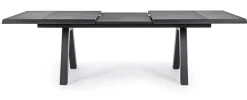 Tavolo scontato da giardino Tavolo krion 205-265 allungabile antracite Bizzotto