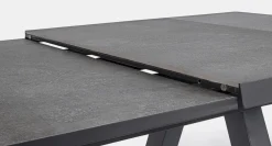 Tavolo scontato da giardino Tavolo krion 205-265 allungabile antracite Bizzotto