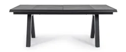 Tavolo scontato da giardino Tavolo krion 205-265 allungabile antracite Bizzotto