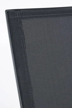 Tavolo scontato da giardino Tavolo pascal allungabile 200-26 cm con 8 poltrone krion antracite Bizzotto