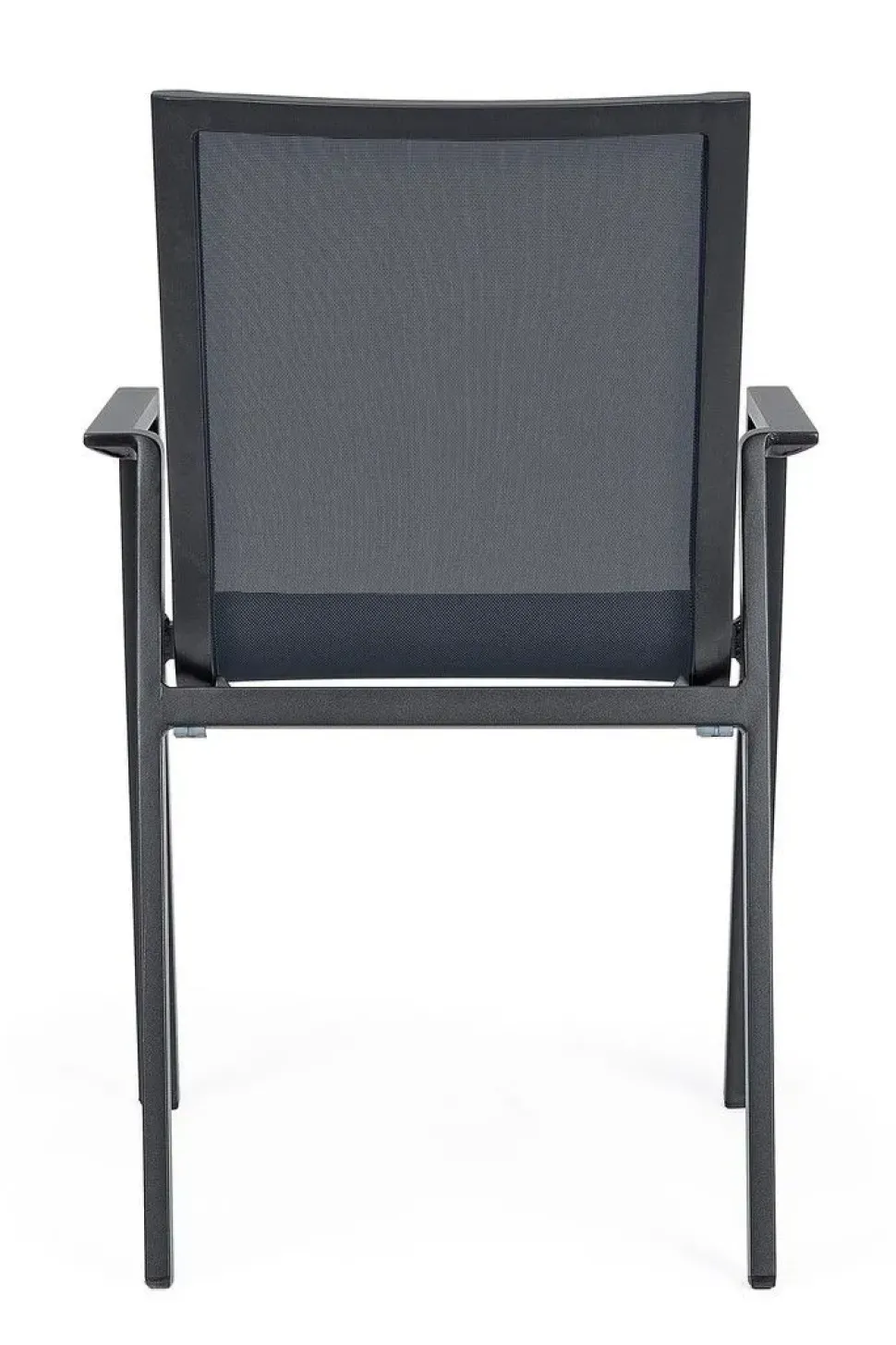 Tavolo scontato da giardino Tavolo pascal allungabile 200-26 cm con 8 poltrone krion antracite Bizzotto