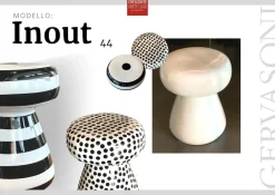 Tavolo scontato per l'esterno Inout 44 Gervasoni