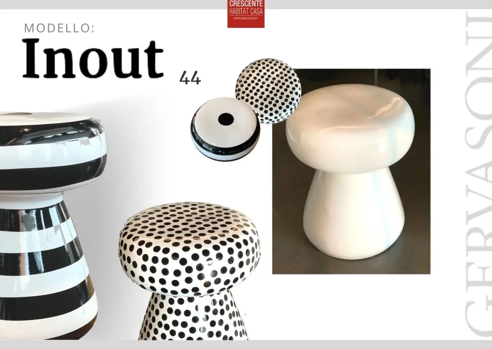 Tavolo scontato per l'esterno Inout 44 Gervasoni