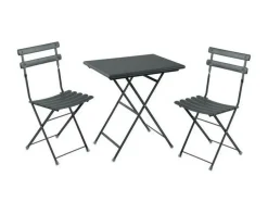 Tavolo scontato per l'esterno Tavolo arc en ciel 70 x 50 con 2 sedie Emu