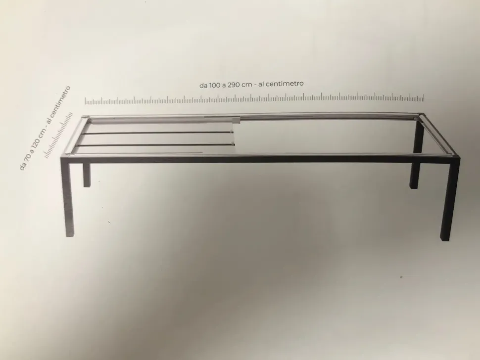 Tavolo Sedit Space PREZZI OUTLET