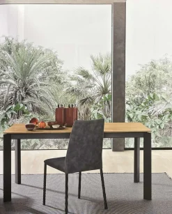 Tavolo Sharp Fgf mobili in legno Rettangolare allungabile