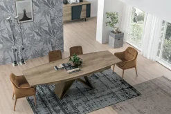 Tavolo Sigma Collezione esclusiva in legno Allungabile