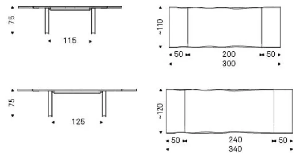 Tavolo Sigma drive Cattelan in OFFERTA OUTLET