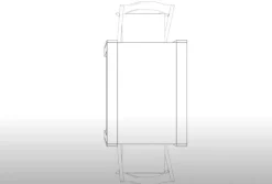 Tavolo Slimmy easyline di Ozzio scontato del 43%