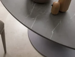 Tavolo Sìsun Altacom in laminato Rotondo allungabile