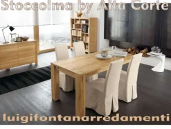Tavolo Stoccolma Alta corte in legno Allungabile scontato 23%