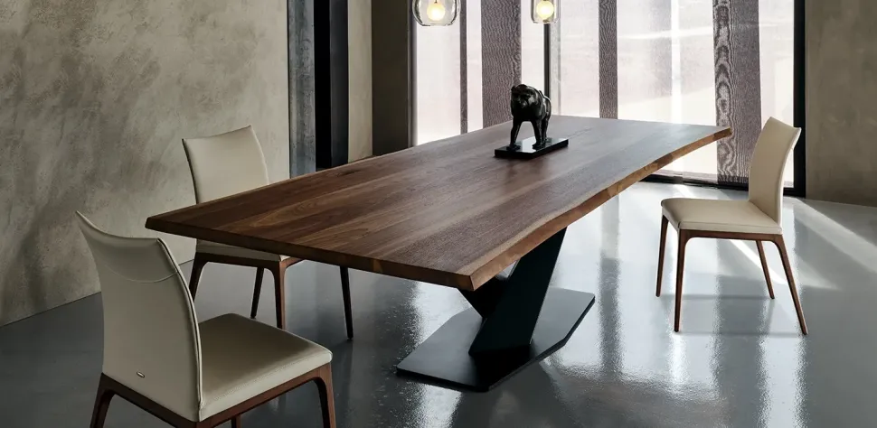 Tavolo Stratos Wood di Cattelan Italia a prezzi scontati!