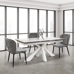 Tavolo Tavolo allungabile Collezione esclusiva in altri materiali Allungabile scontato 40%