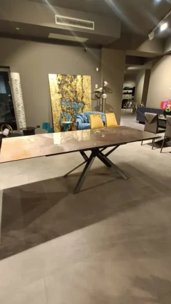Tavolo Tavolo allungabile romeo Ozzio in ceramica Allungabile scontato 61%