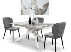 Tavolo Tavolo  allungabile ceramica  luxury  Md work in ceramica Allungabile scontato 45%