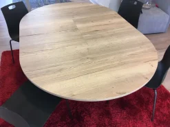 Tavolo Tavolo altacom fahrenheit tondo allungabile Altacom in OFFERTA OUTLET -32%