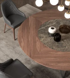 Tavolo Tavolo con vassoio girevole maxi  Md work in OFFERTA OUTLET