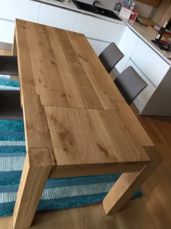 Tavolo Tavolo in rovere massello Collezione esclusiva in OFFERTA OUTLET -48%