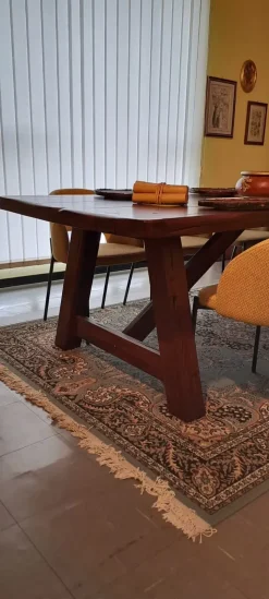 Tavolo Tavolo peppino Artigianale in legno Fisso scontato 60%