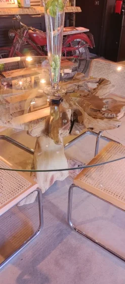 Tavolo Tavolo radice di Artigianale scontato del 40%