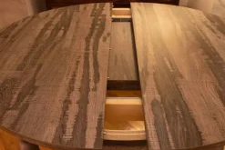 Tavolo Tavolo rotondo  Artigianale in laminato Allungabile