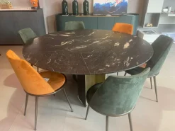 Tavolo Tavolo rotondo mirage Cantori in OFFERTA OUTLET -40%