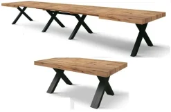 Tavolo Tavolo super maxi 6 allunghe Md work in laminato Rettangolare allungabile scontato 45%