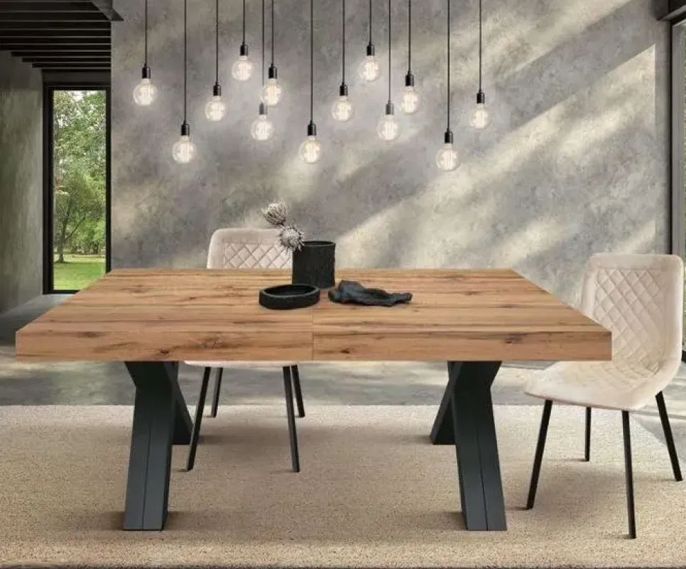 Tavolo Tavolo super maxi 6 allunghe Md work in laminato Rettangolare allungabile scontato 45%