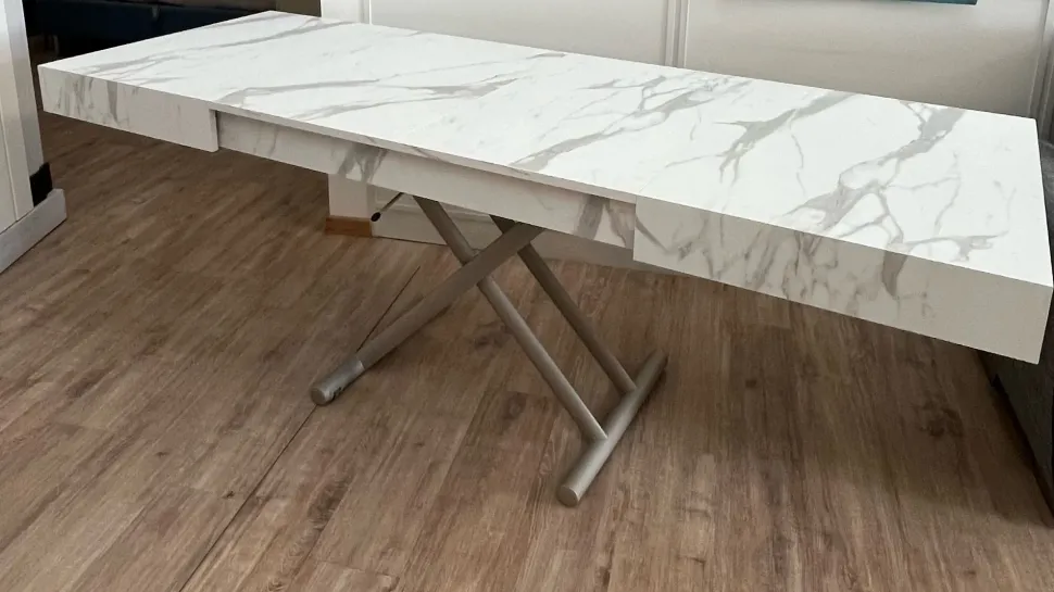 Tavolo Tavolo trasformabile ulisse Altacom in laminato Allungabile scontato 44%