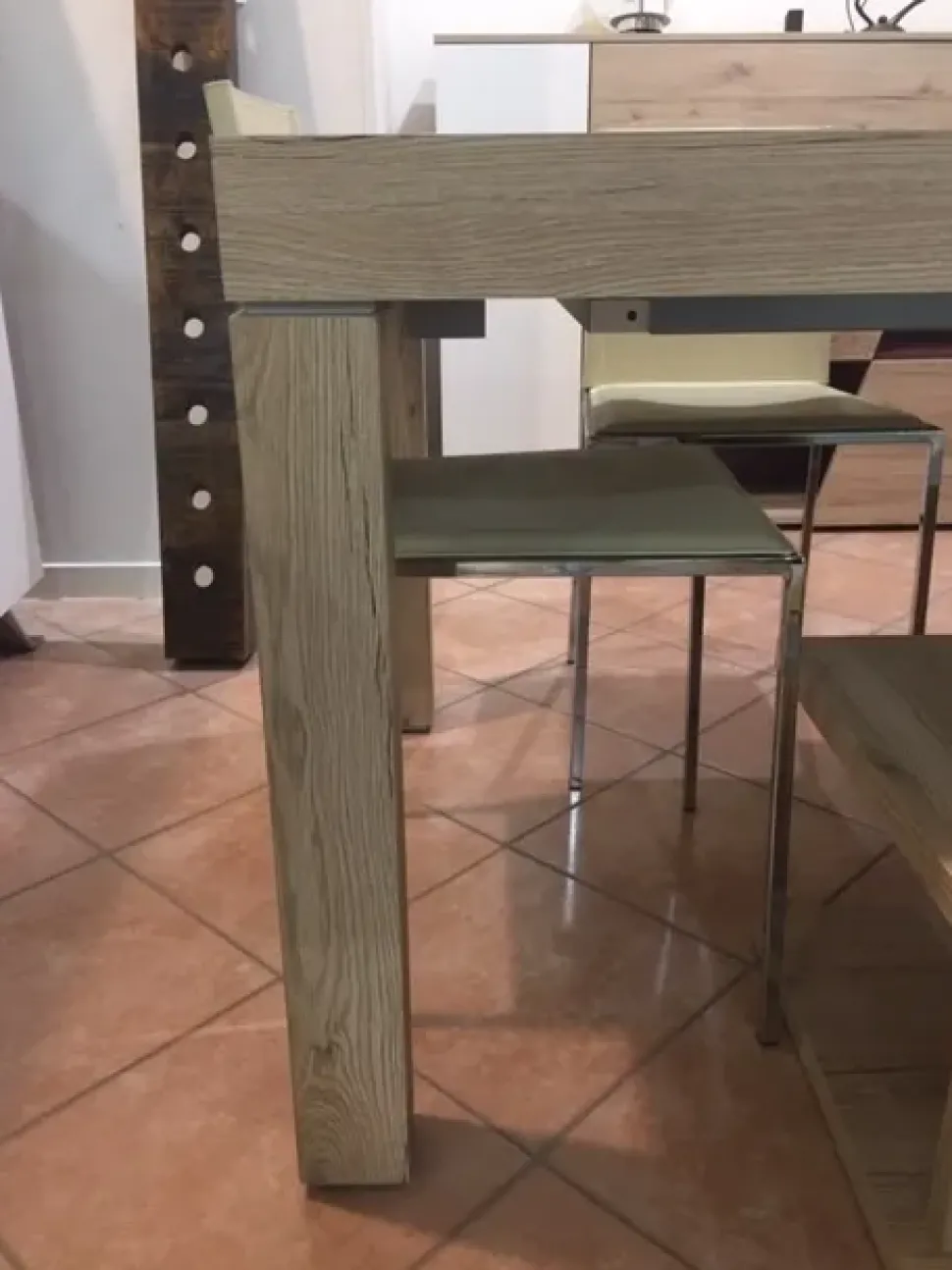 Tavolo Timbro rovere crudo Imab group a prezzo scontato