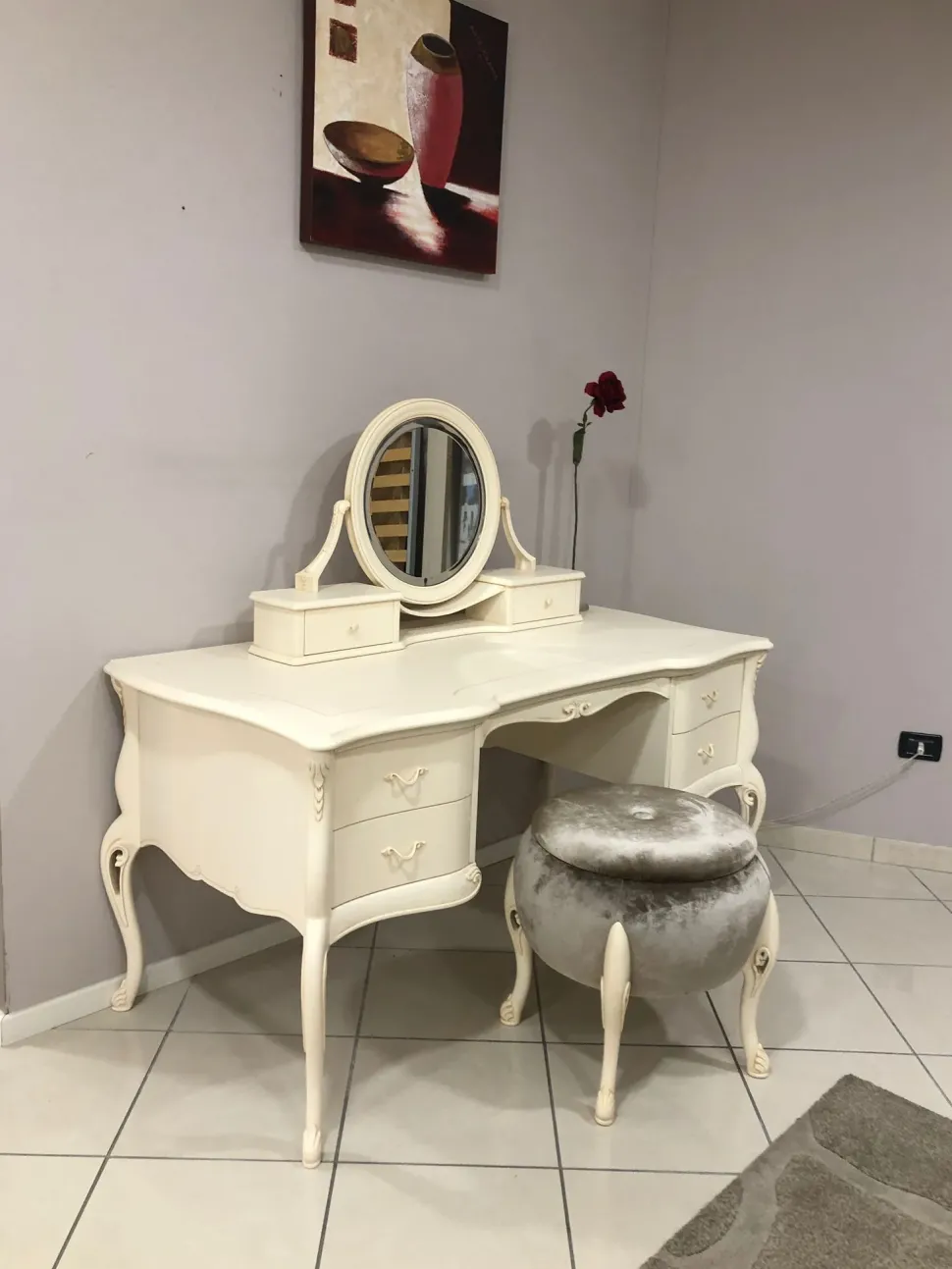 Tavolo Toilette Giorgio casa in legno Fisso scontato 82%