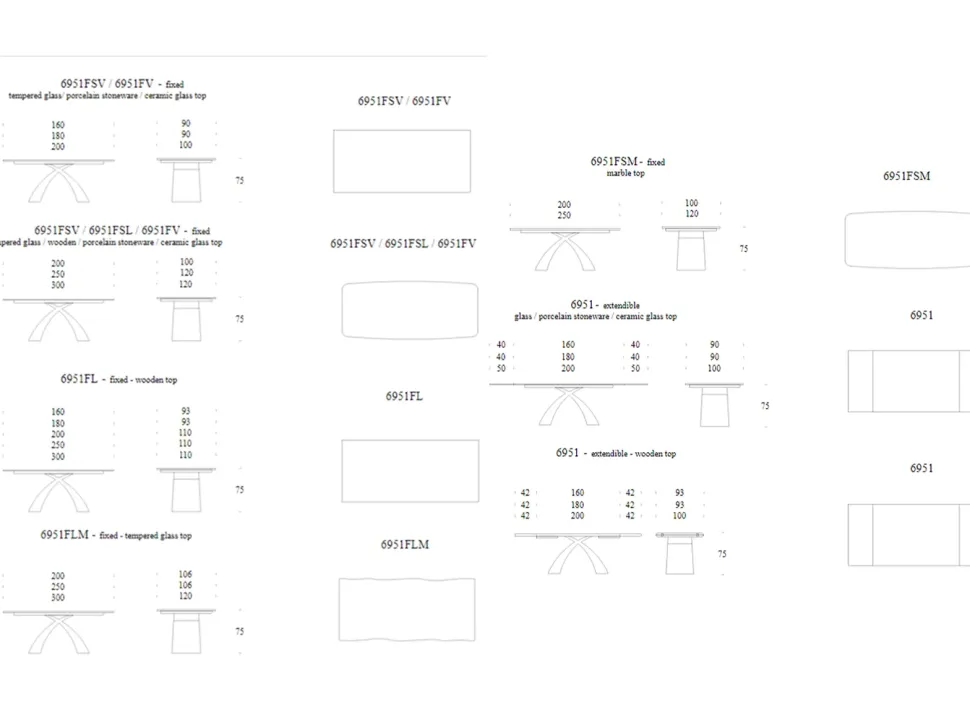 Tavolo Tokyo di Tonin casa scontato del 29%