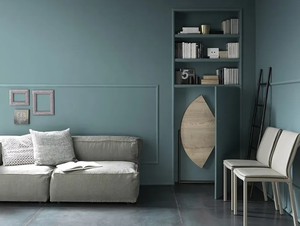 Tavolo trasformabile rotondo con basamento centrale Icaro Altacom scontato