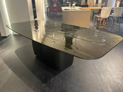 Tavolo Twins Calligaris in vetro Fisso