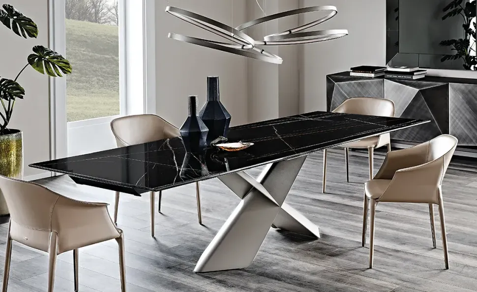 Tavolo Tyron keramik drive Cattelan italia a prezzo scontato