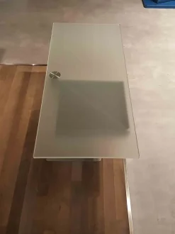 Tavolo vetro Reflex Asso di quadri in offerta outlet!