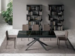 Tavolo 4x4 Ozzio in legno Allungabile scontato 30%