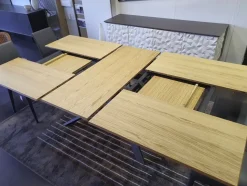 Tavolo 4x4 Ozzio in legno Allungabile