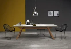 Tavolo Zeus Midj in vetro Fisso scontato 30%