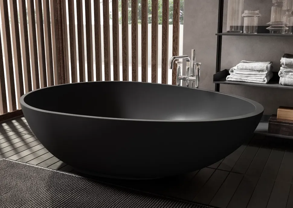 Vasca da bagno a prezzo scontato Vov next black a marchio Mastella