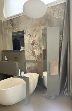 Vasca da bagno modello Mini ray Edone in Corian SCONTATA