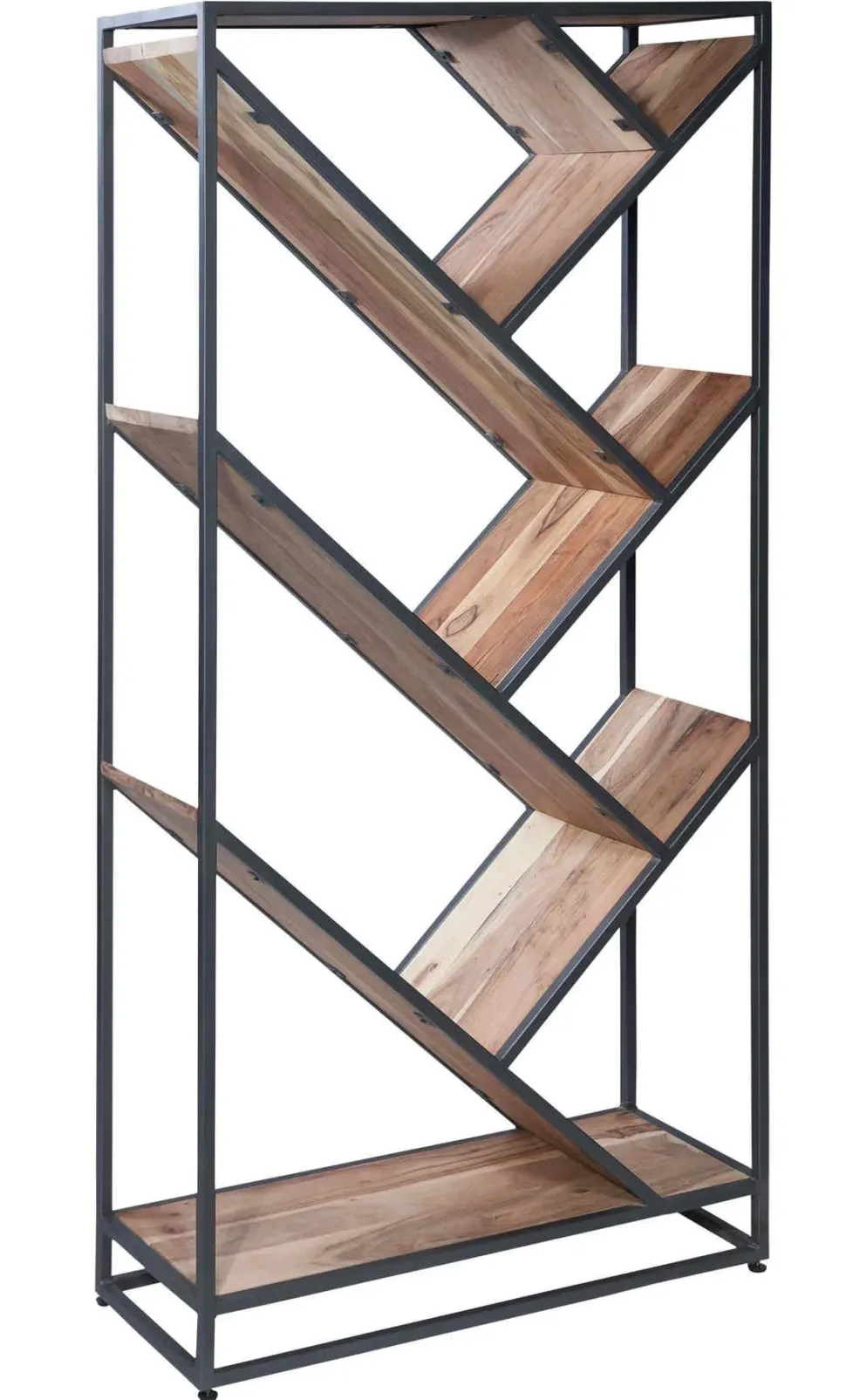 Vendita di libreria in ferro emetallo industrial design. Stile moderno, outlet etnico in offerta.